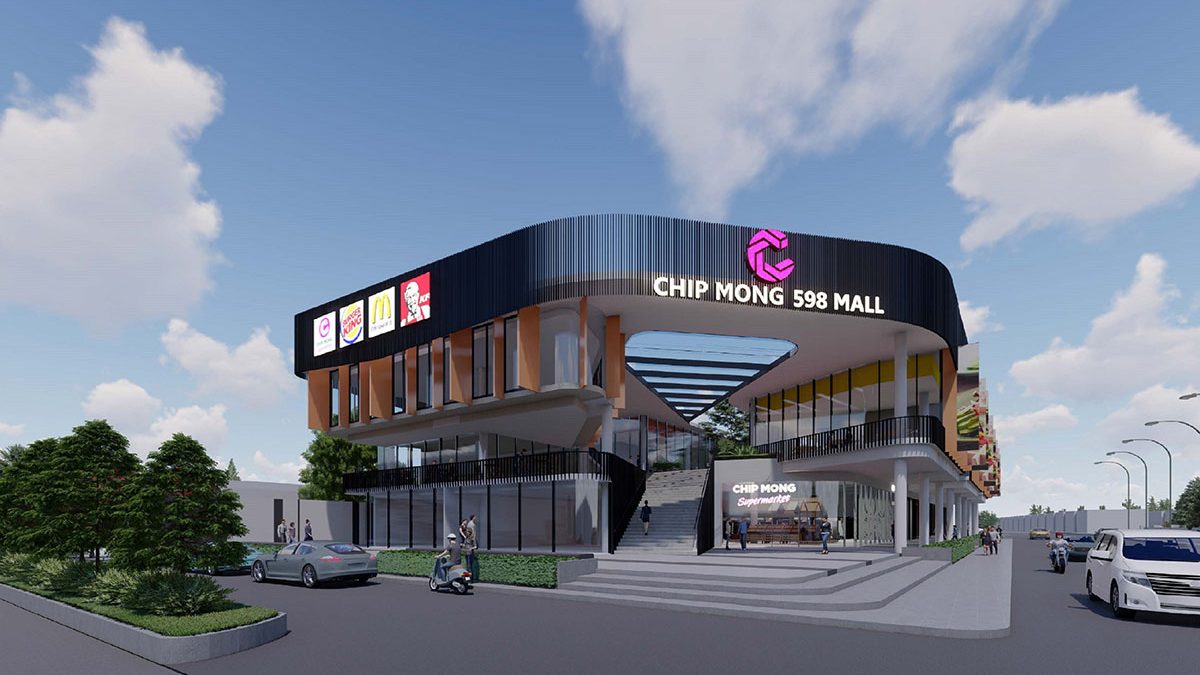 Chip Mong 598 Mall Broke Ground