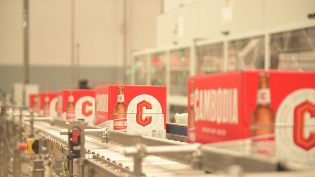 Khmer Beverages Updates New Premium Look of Cambodia Beer Bottle